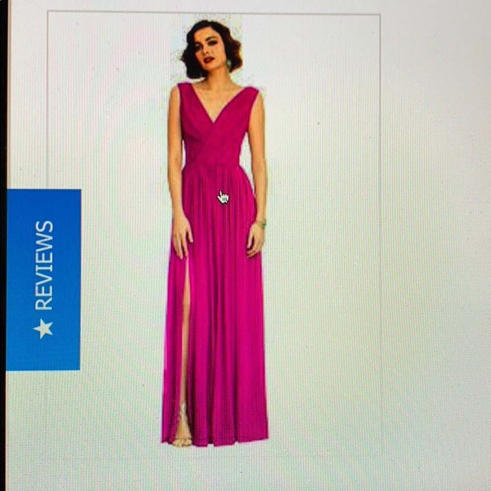 Dressy 2894 Persian Plum Bridesmaid Dress size 6
